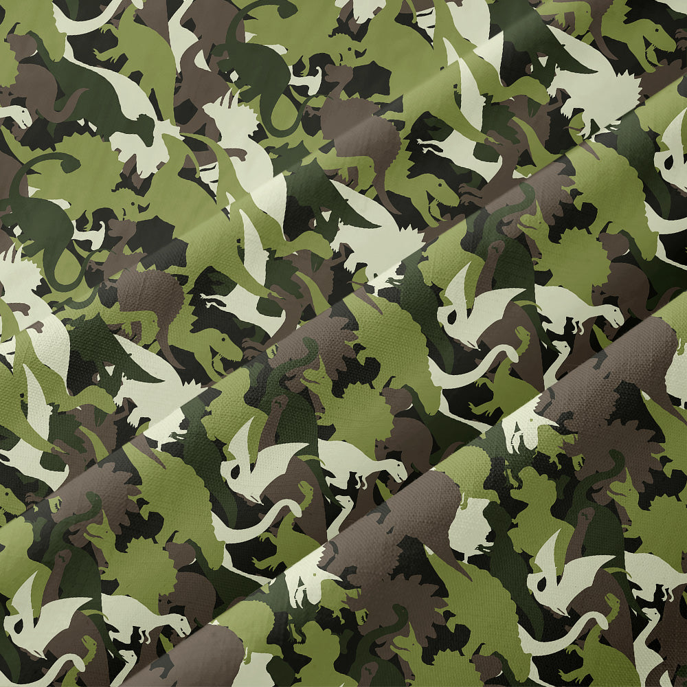 Chemise Hawaïenne à Poche - Dinosaure Camouflage