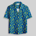 Chemise Hawaïenne à Poche - Partie Lancée Manette Jaune