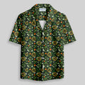 Chemise Hawaïenne à Poche - Dés de JDR Plantes Vert