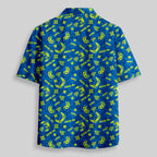 Chemise Hawaïenne à Poche - Partie Lancée Manette Jaune