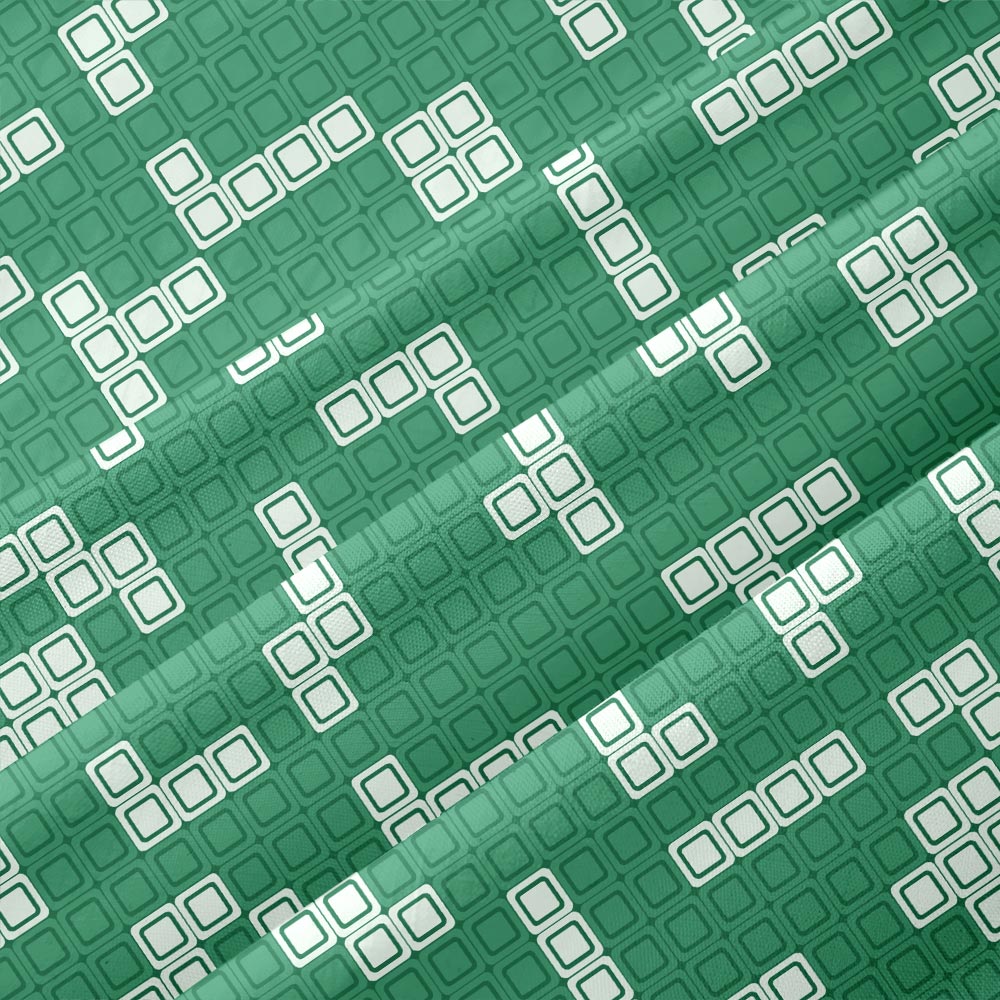 Chemise Hawaïenne à Poche - Jeux Rétro Russes Vert