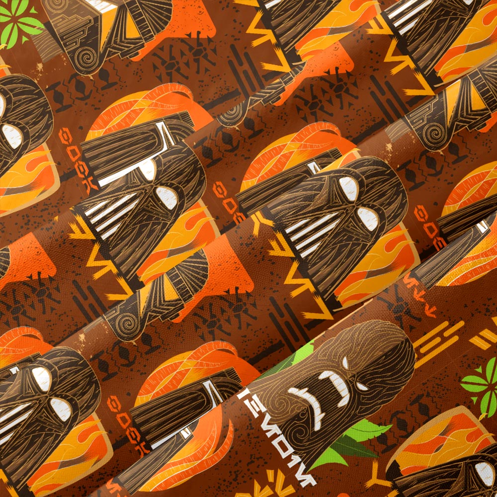 Chemise Hawaïenne à Poche - Tiki Hawaïen Traditionnel Marron