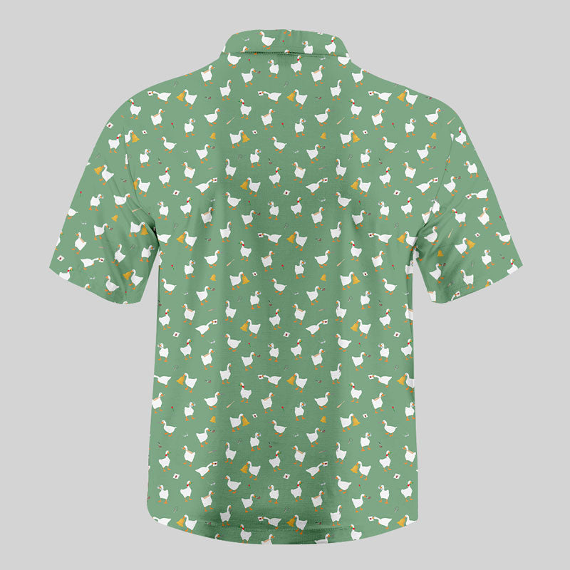 Chemise Hawaïenne à Poche - Jeu de l'Oie Deux