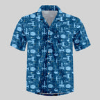 Chemise Hawaïenne à Poche - Odyssée de l'Espace