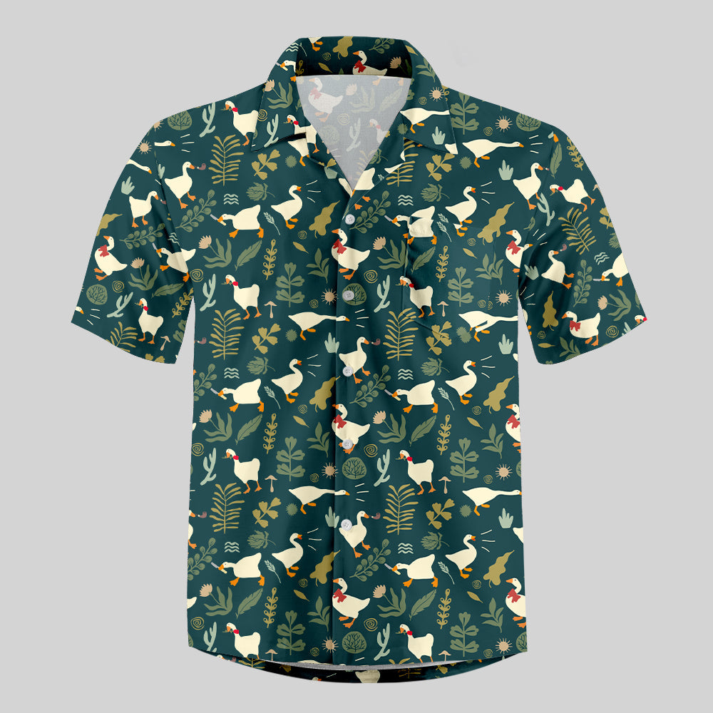Chemise Hawaïenne à Poche - L'Oie Farceuse