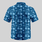 Chemise Hawaïenne à Poche - Odyssée de l'Espace