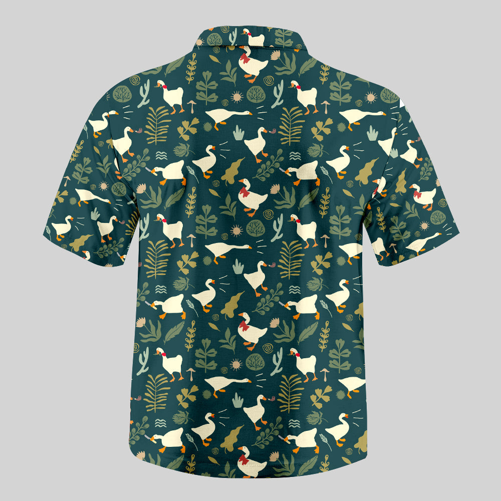 Chemise Hawaïenne à Poche - L'Oie Farceuse