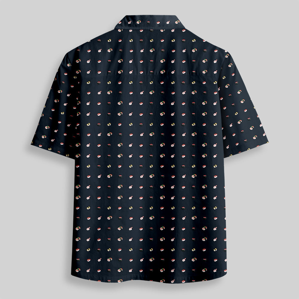 Chemise Hawaïenne à Poche - Ambiance Sushi