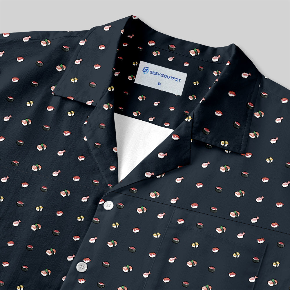 Chemise Hawaïenne à Poche - Ambiance Sushi