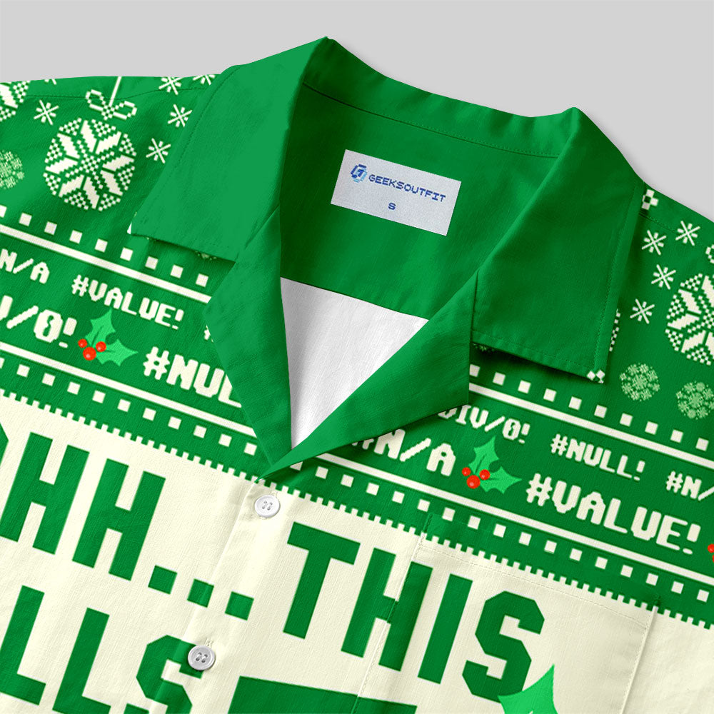Chemise Hawaïenne à Poche - Ohh C'est l'Heure d'un Tableur Excel