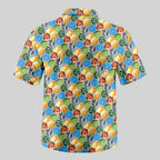 Chemise Hawaïenne à Poche - Imprimé Intégral Jeux de Société