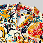 Chemise Hawaïenne à Poche - Étrangeté Spatiale