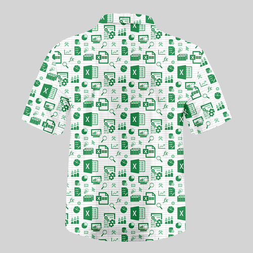 Chemise Hawaïenne à Poche - Élégance Tableur Excel