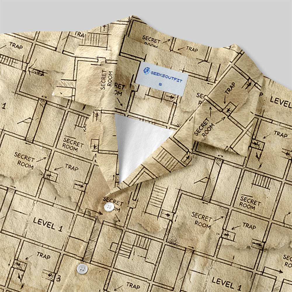 Chemise Hawaïenne à Poche - Le Jeu de Donjon