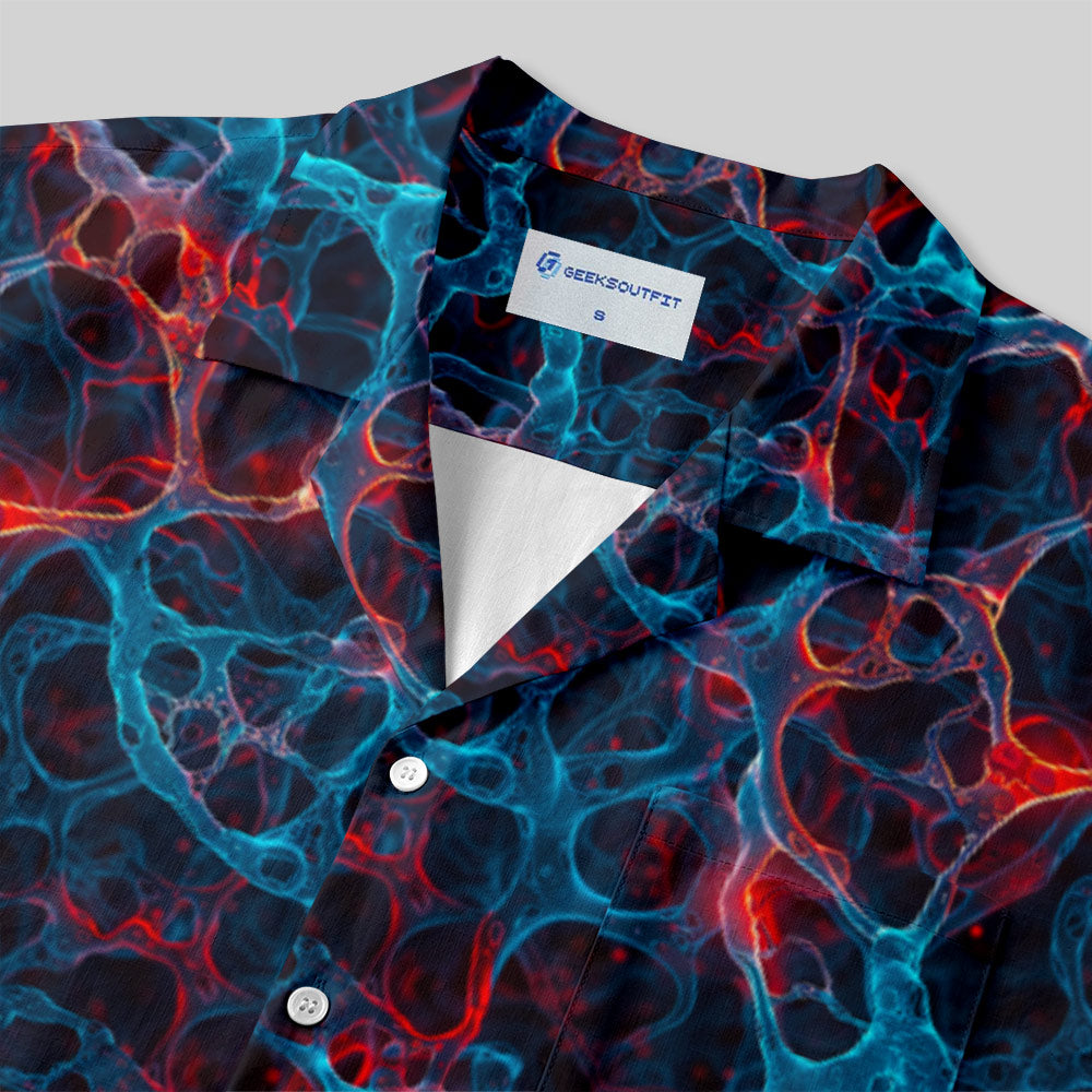 Chemise Hawaïenne à Poche - Réseau Neuronal