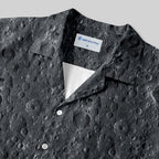 Chemise Hawaïenne à Poche - Surface Lunaire