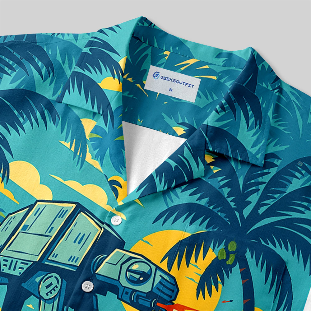 Chemise Hawaïenne à Poche - Le Marcheur