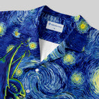 Chemise Hawaïenne à Poche - Cthulhu Nuit Étoilée