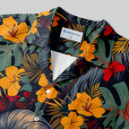 Chemise Hawaïenne à Poche - Chewie Fleurs et Arbres