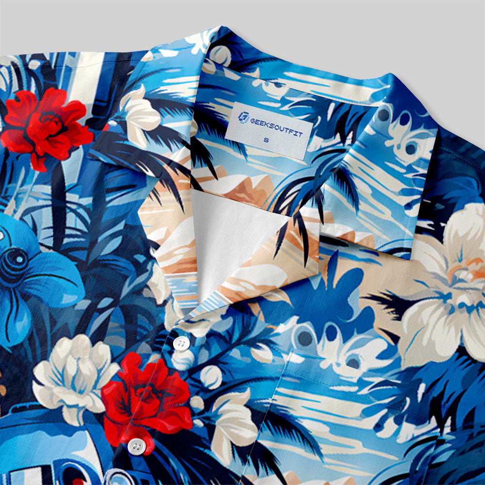 Chemise Hawaïenne à Poche - Le Robot