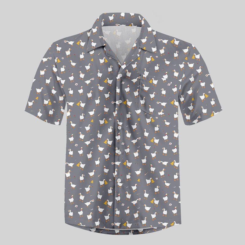 Chemise Hawaïenne à Poche - Jeu de l'Oie Trois