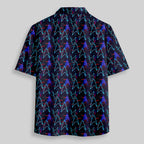 Chemise Hawaïenne à Poche - Icône Spatiale de Science-Fiction