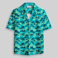 Chemise Hawaïenne à Poche - Avion Hawaïen Vert