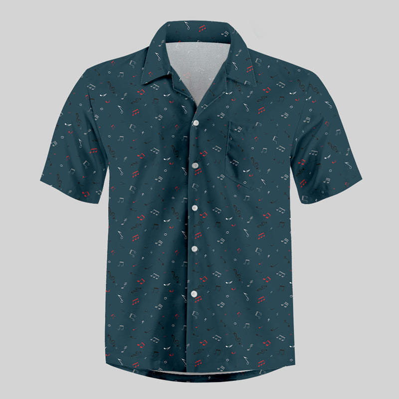Chemise Hawaïenne à Poche - Mélodie de Musique