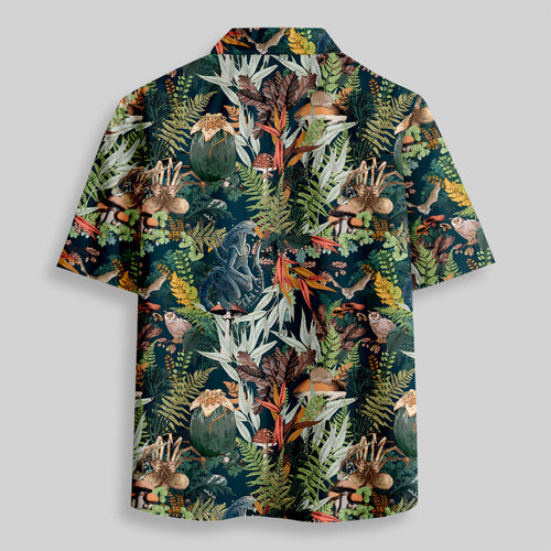 Chemise Hawaïenne à Poche - Extraterrestre de la Jungle