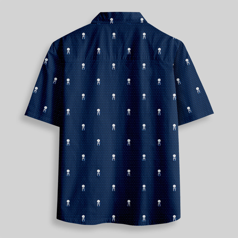 Chemise Hawaïenne à Poche - Icône de l'USS Enterprise