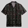 Chemise Hawaïenne à Poche - Éléments de Jeu Rétro de Noël