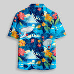 Chemise Hawaïenne à Poche - Vaisseau Spatial de Science-Fiction