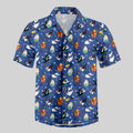 Chemise Hawaïenne à Poche - Jeu de Fantaisie Féline