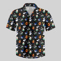 Chemise Hawaïenne à Poche - Jeu de Fantaisie Féline Deux