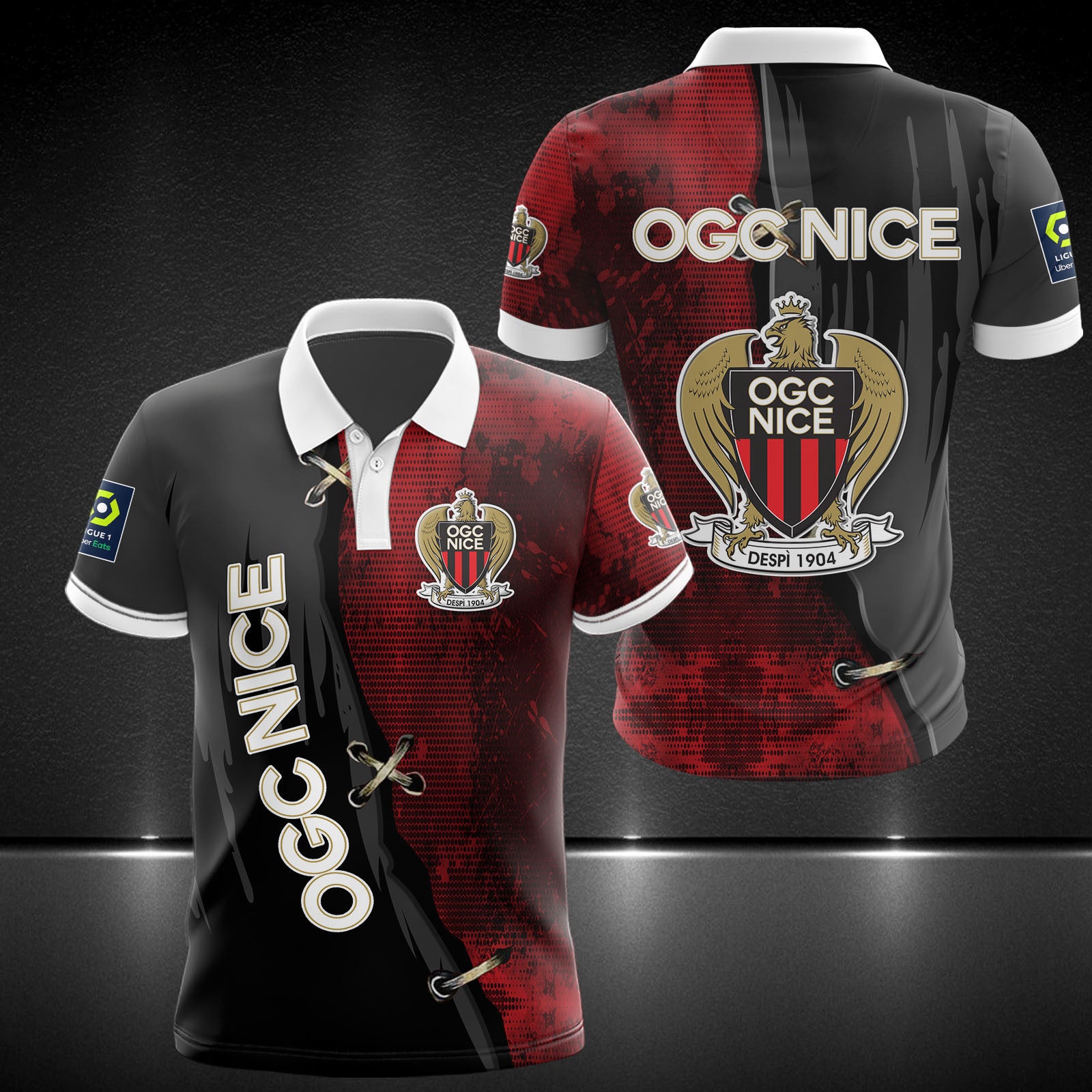 Polo OGC Nice 02 - Polo Football de Ligue 1