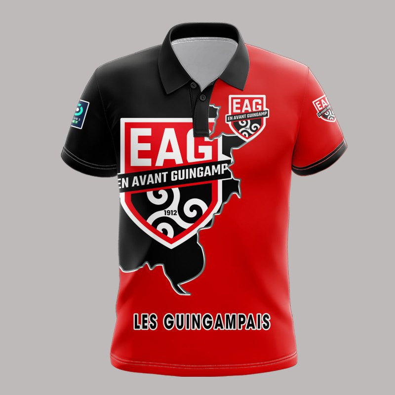 Polo En Avant Guingamp 01 - Polo Football de Ligue 2