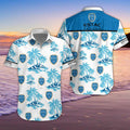 Chemise hawaïenne ESTAC Troyes 03 - Chemise Aloha Ligue 1