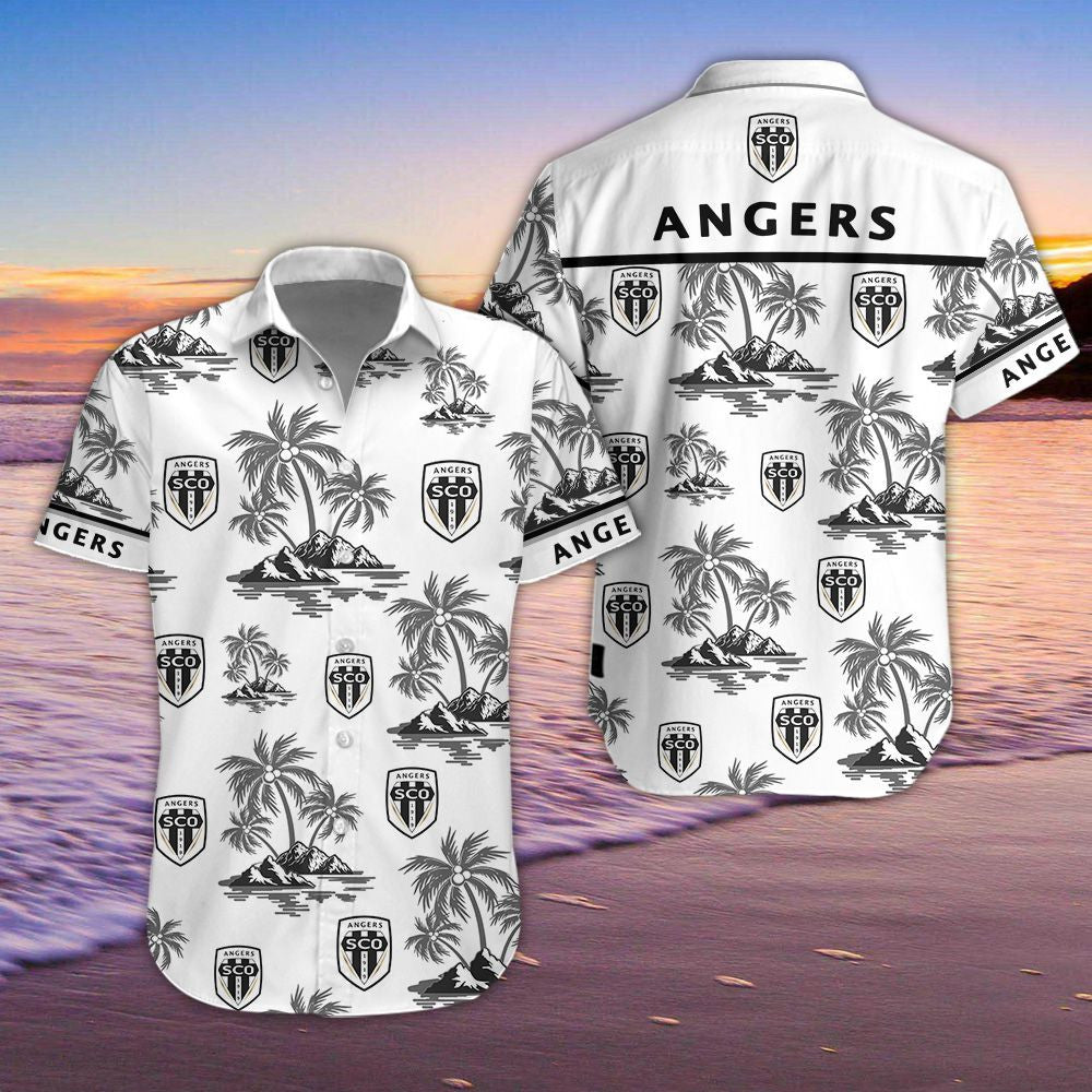 Chemise hawaïenne Angers SCO 03 - Chemise Aloha Ligue 1