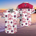 Chemise hawaïenne Clermont Foot 63 03 - Chemise Aloha Ligue 1