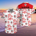 Chemise hawaïenne AC Ajaccio 03 - Chemise Aloha Ligue 1