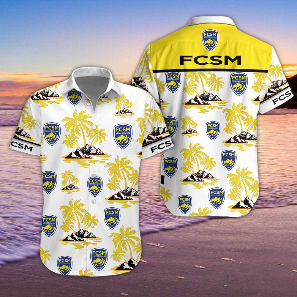 Chemise hawaïenne FC Sochaux-Montbéliard 03 - Chemise Aloha Ligue 1