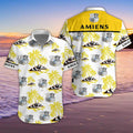 Chemise hawaïenne Amiens SC 03 - Chemise Aloha Ligue 1