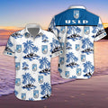Chemise hawaïenne USL Dunkerque 03 - Chemise Aloha Ligue 1