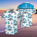 Chemise hawaïenne Olympique de Marseille 03 - Chemise Aloha Ligue 1