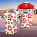 Chemise hawaïenne Racing Club de Lens 03 - Chemise Aloha Ligue 1