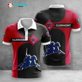 Polo Clermont Foot Auvergne 63 06 - Polo Football de Ligue 2