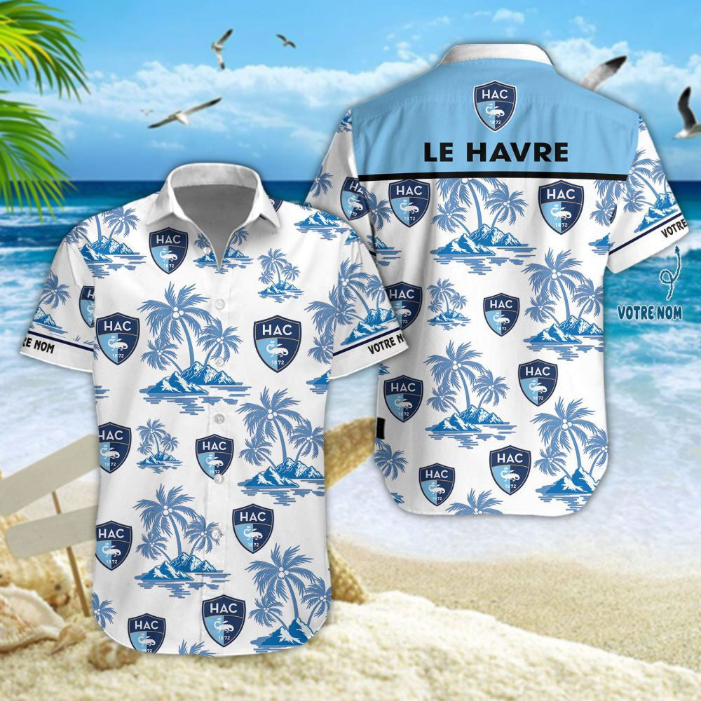 Chemise ha Havre AC 04 - Chemise Aloha Ligue 1
