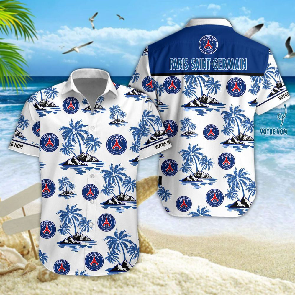 Chemise hawaïenne Paris Saint-Germain 04 - Chemise Aloha Ligue 1