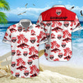 Chemise hawaïenne En Avant Guingamp 04 - Chemise Aloha Ligue 1