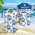 Chemise hawaïenne USL Dunkerque 04 - Chemise Aloha Ligue 1